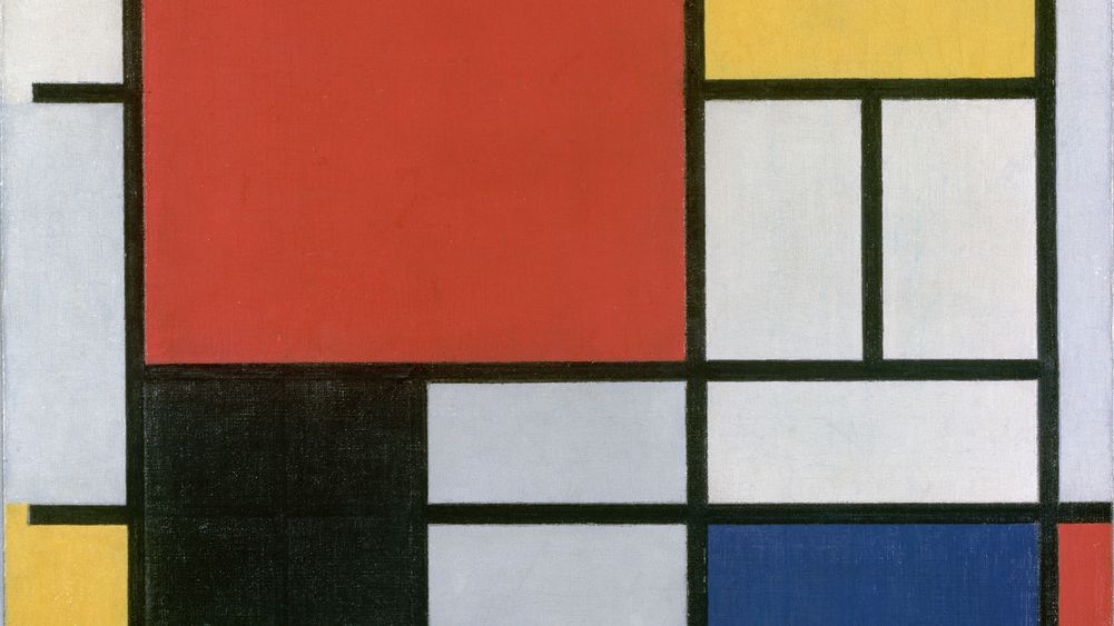 Composition in Red, Yellow, Blue and Black