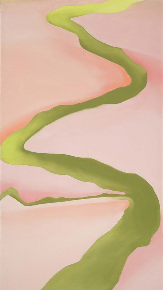 Pink and Green
