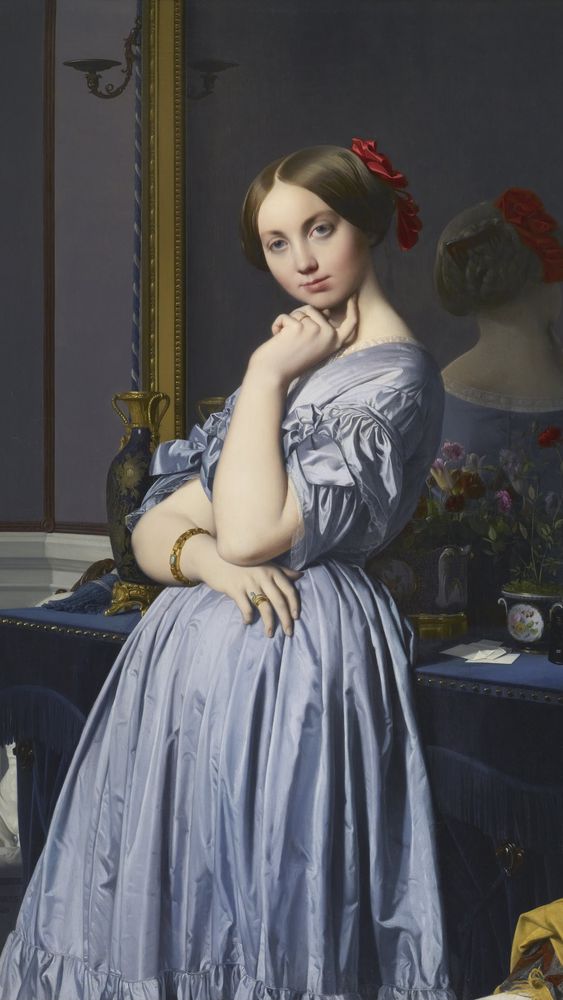 Portrait of Comtesse d'Haussonville