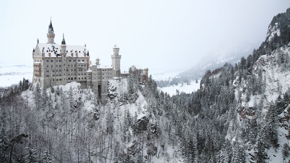 Neuschwanstein in Winter