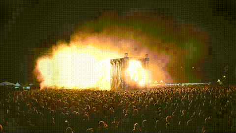 Stage Lights Ablaze