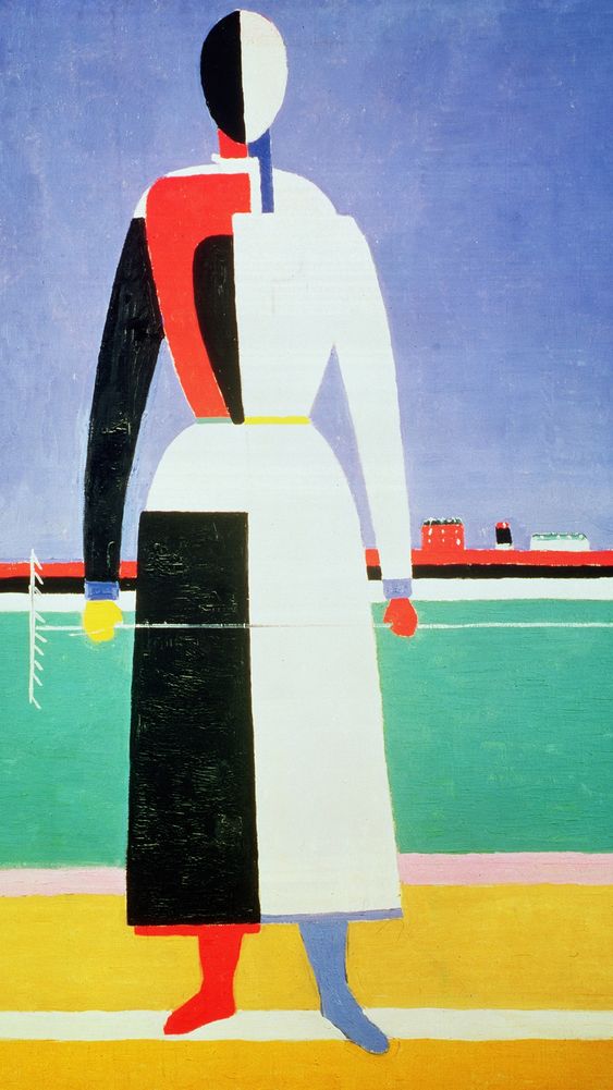 Woman with a Rake