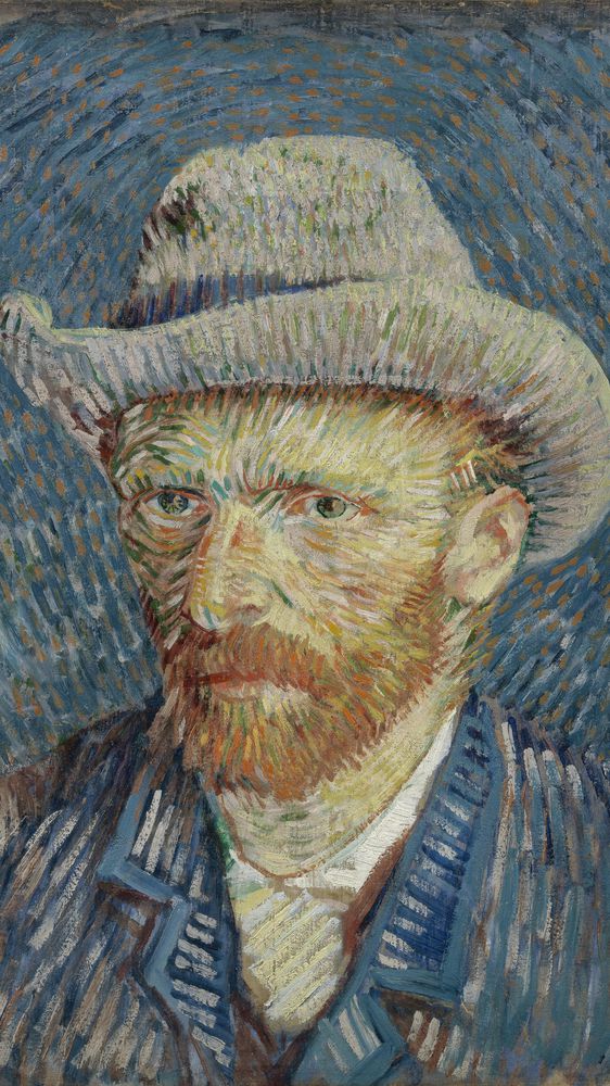 Self-Portrait with Felt Hat