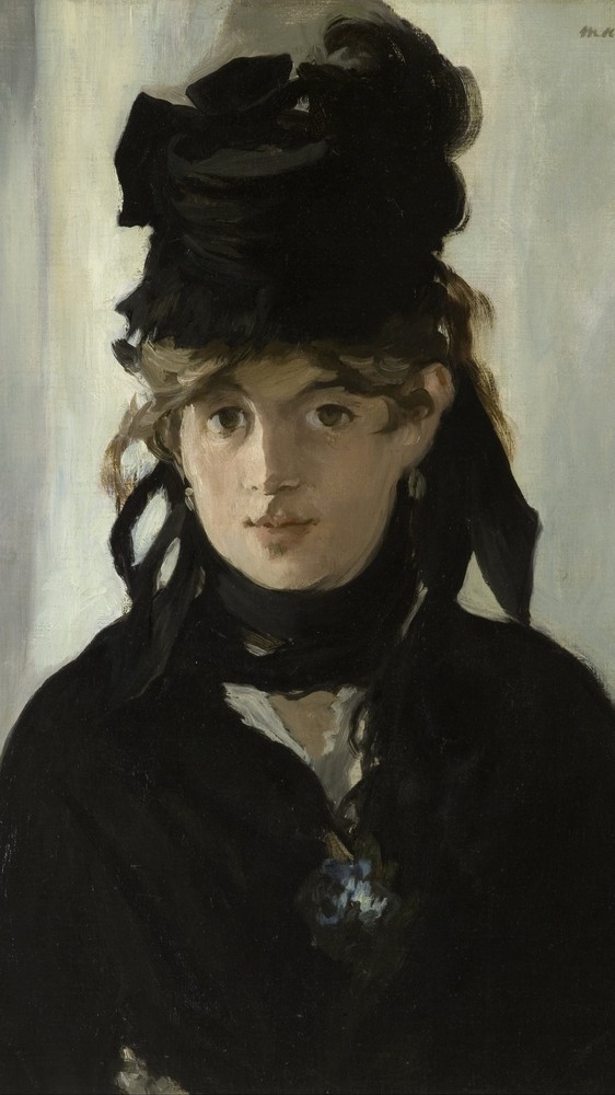 Berthe Morisot with a Bouquet of Violets