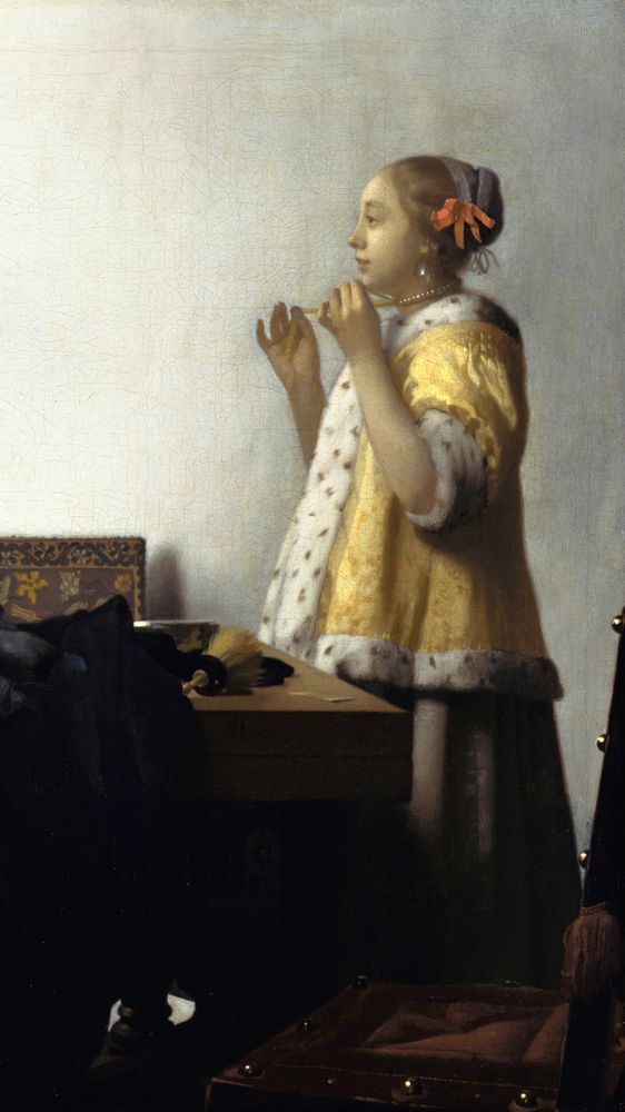 Young Woman with a Pearl Necklace