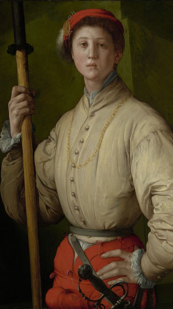 Portrait of a Halberdier